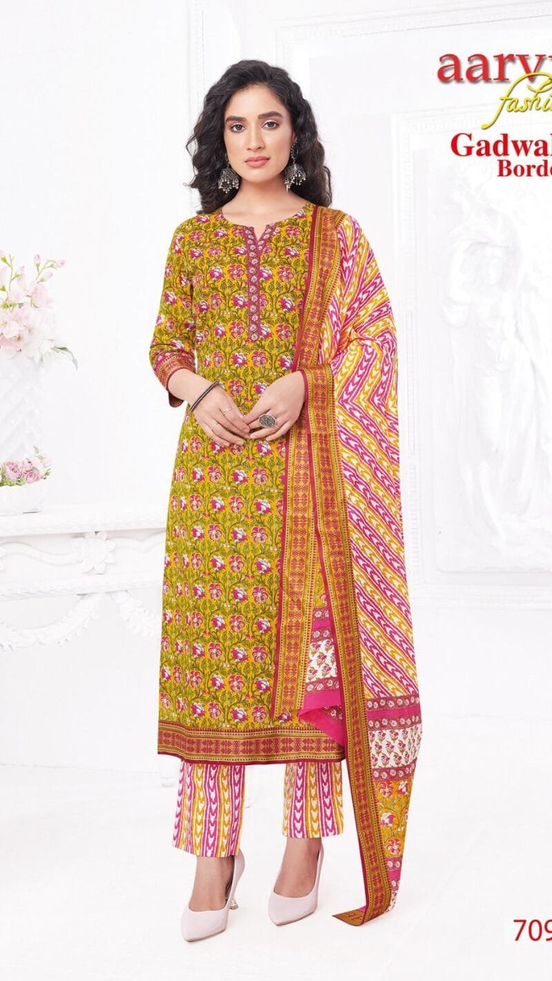 Aarvi Gadhwal Border Vol 8 Readymade