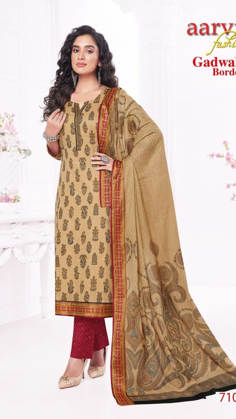 Aarvi Gadhwal Border Vol 8 Readymade