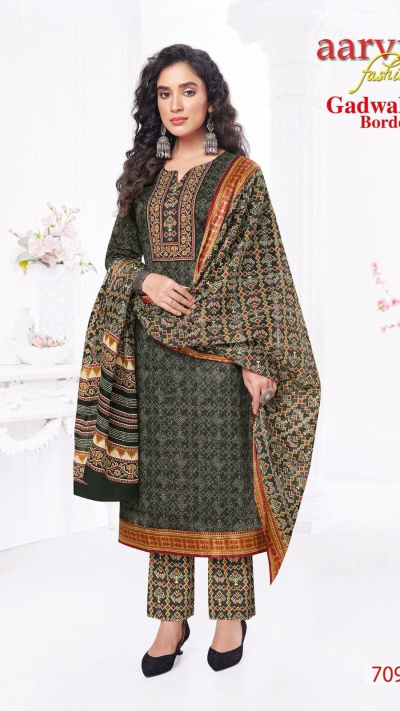 Aarvi Gadhwal Border Vol 8 Readymade