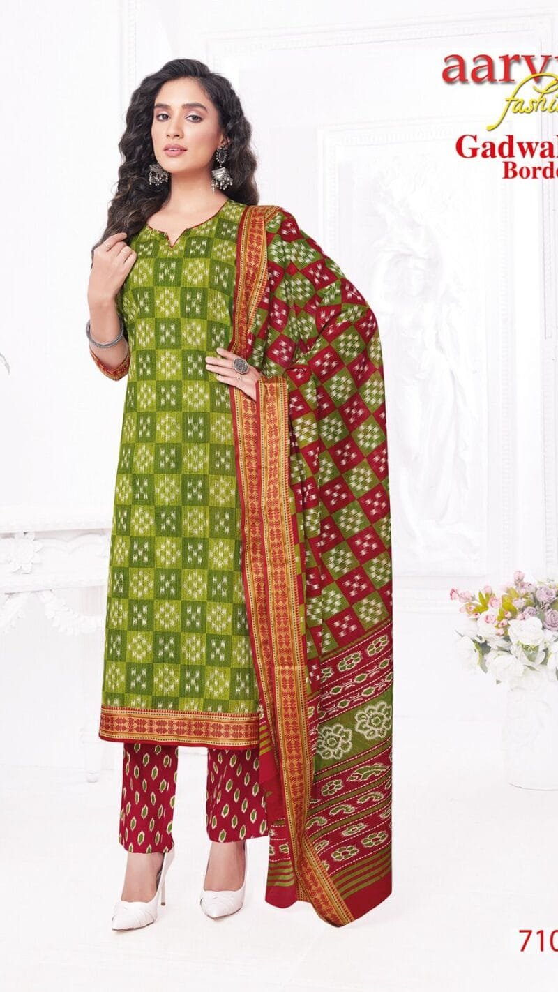 Aarvi Gadhwal Border Vol 8 Readymade