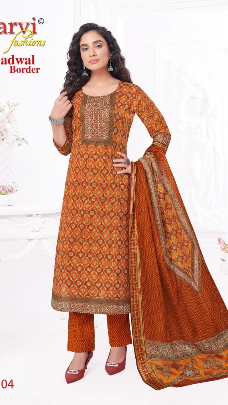 Aarvi Gadhwal Border Vol 8 Readymade