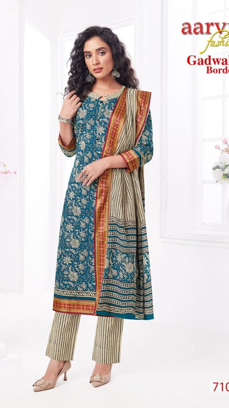 Aarvi Gadhwal Border Vol 8 Readymade