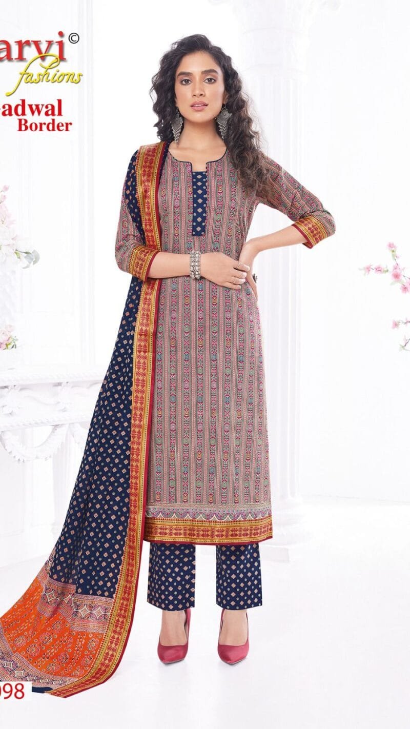 Aarvi Gadhwal Border Vol 8 Readymade