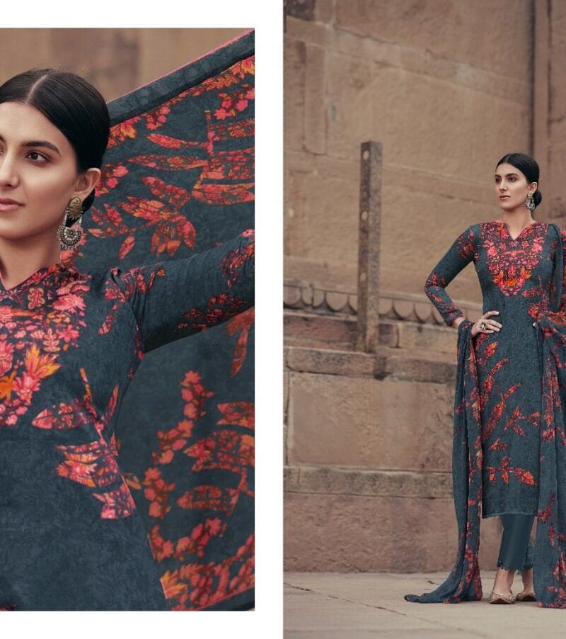 Amira Zulfat Designer Suits Pure Premium Jam Cotton Wholesale