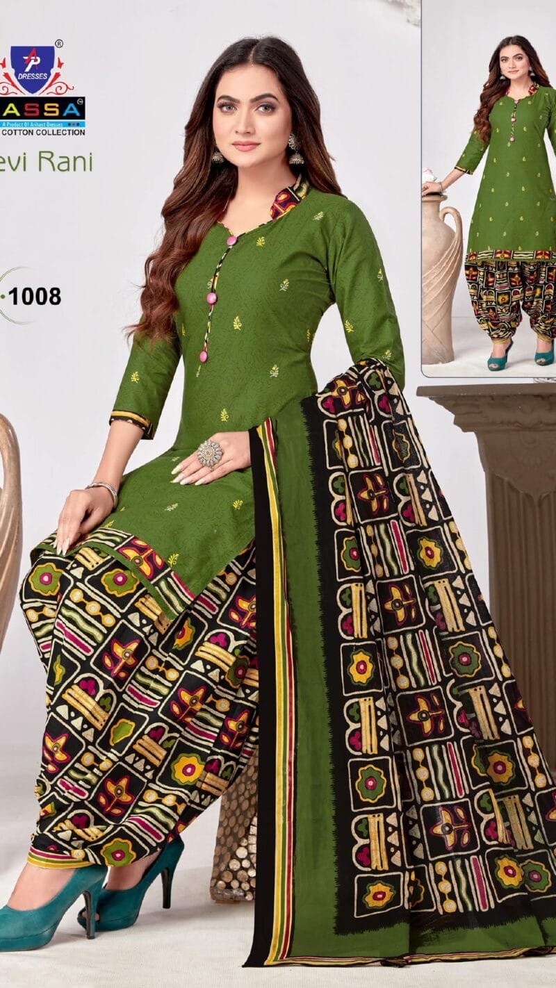 Ap Lassa Devi Rani Vol-1 Wholesale Cotton Dress Material
