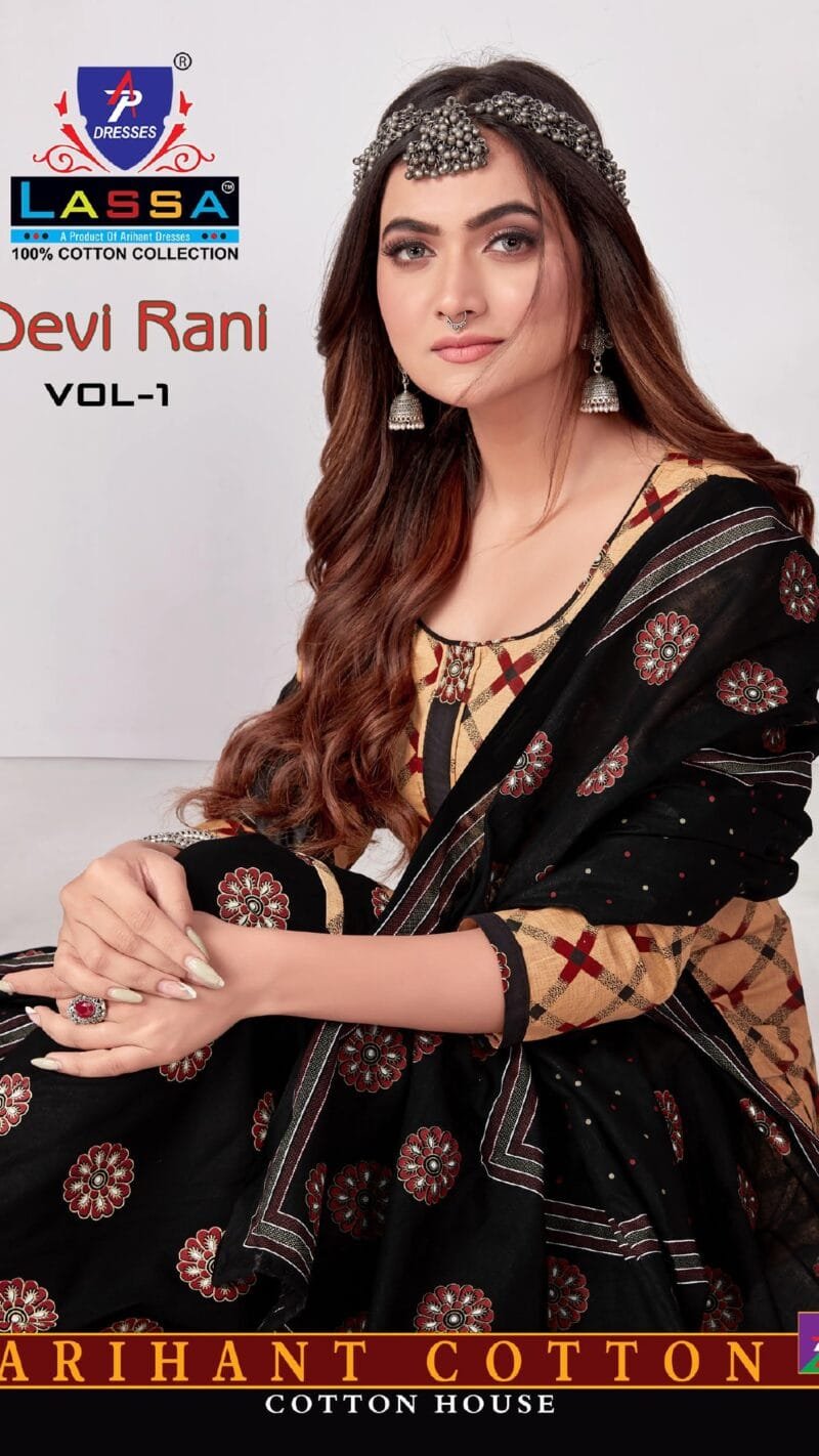 Ap Lassa Devi Rani Vol-1 Wholesale Cotton Dress Material