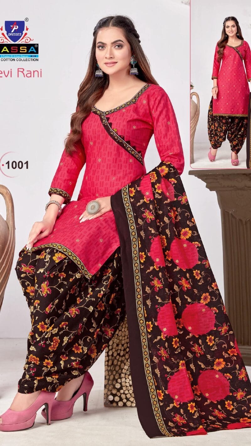 Ap Lassa Devi Rani Vol-1 Wholesale Cotton Dress Material