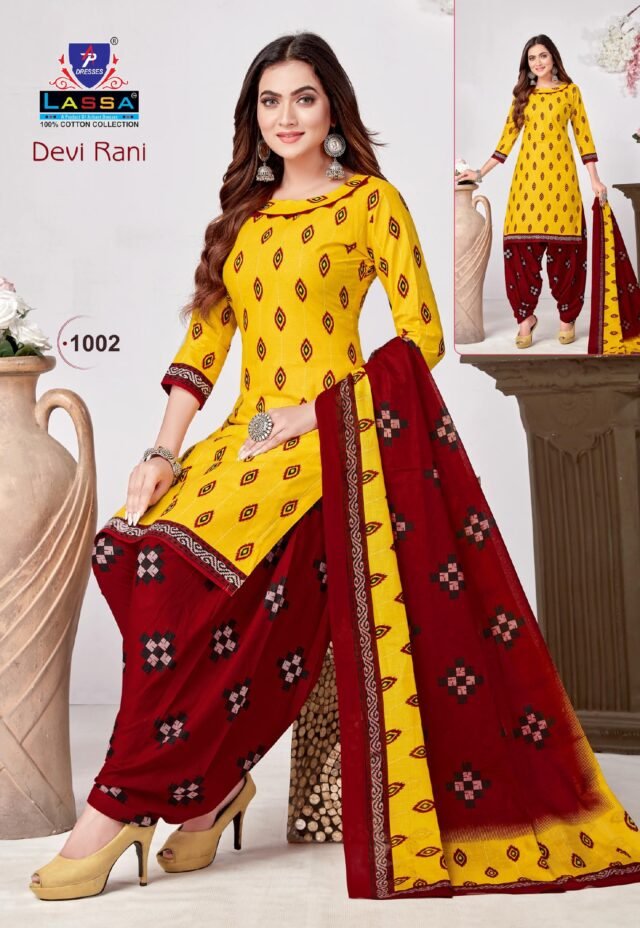 Ap Lassa Devi Rani Vol-1 Wholesale Cotton Dress Material