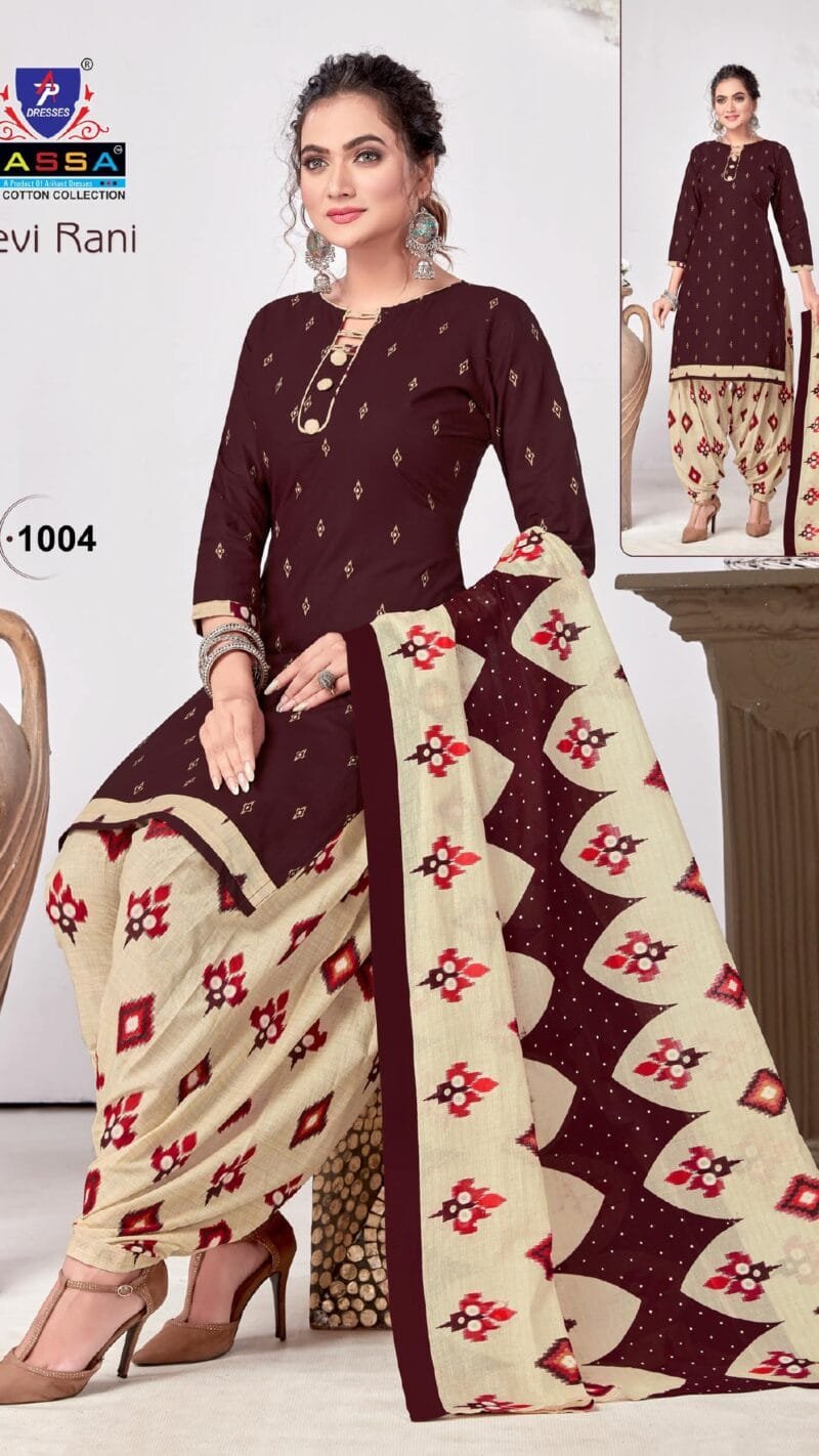 Ap Lassa Devi Rani Vol-1 Wholesale Cotton Dress Material