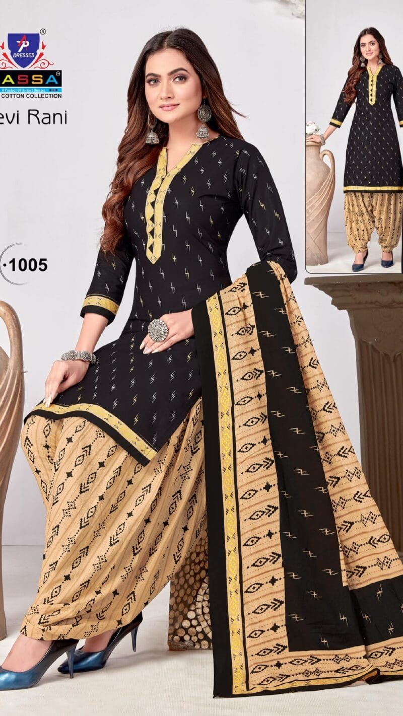 Ap Lassa Devi Rani Vol-1 Wholesale Cotton Dress Material