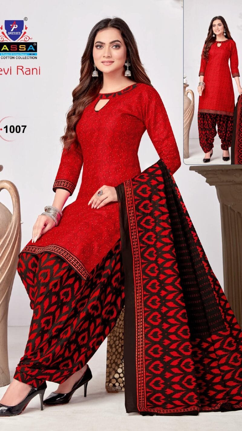 Ap Lassa Devi Rani Vol-1 Wholesale Cotton Dress Material