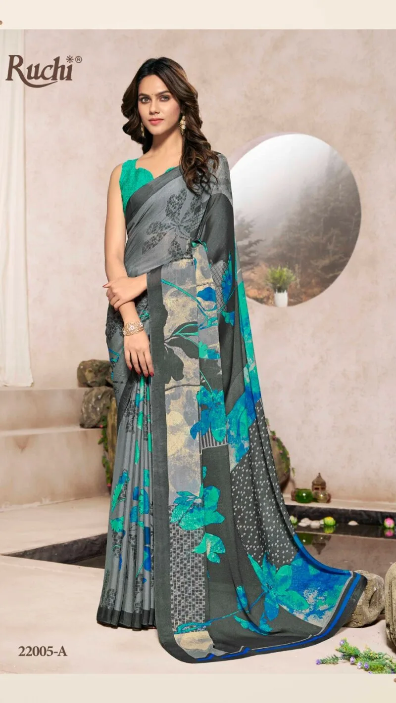 Avantika Silk Vol 2 Silk Georgette Ruchi Wholesale Saree