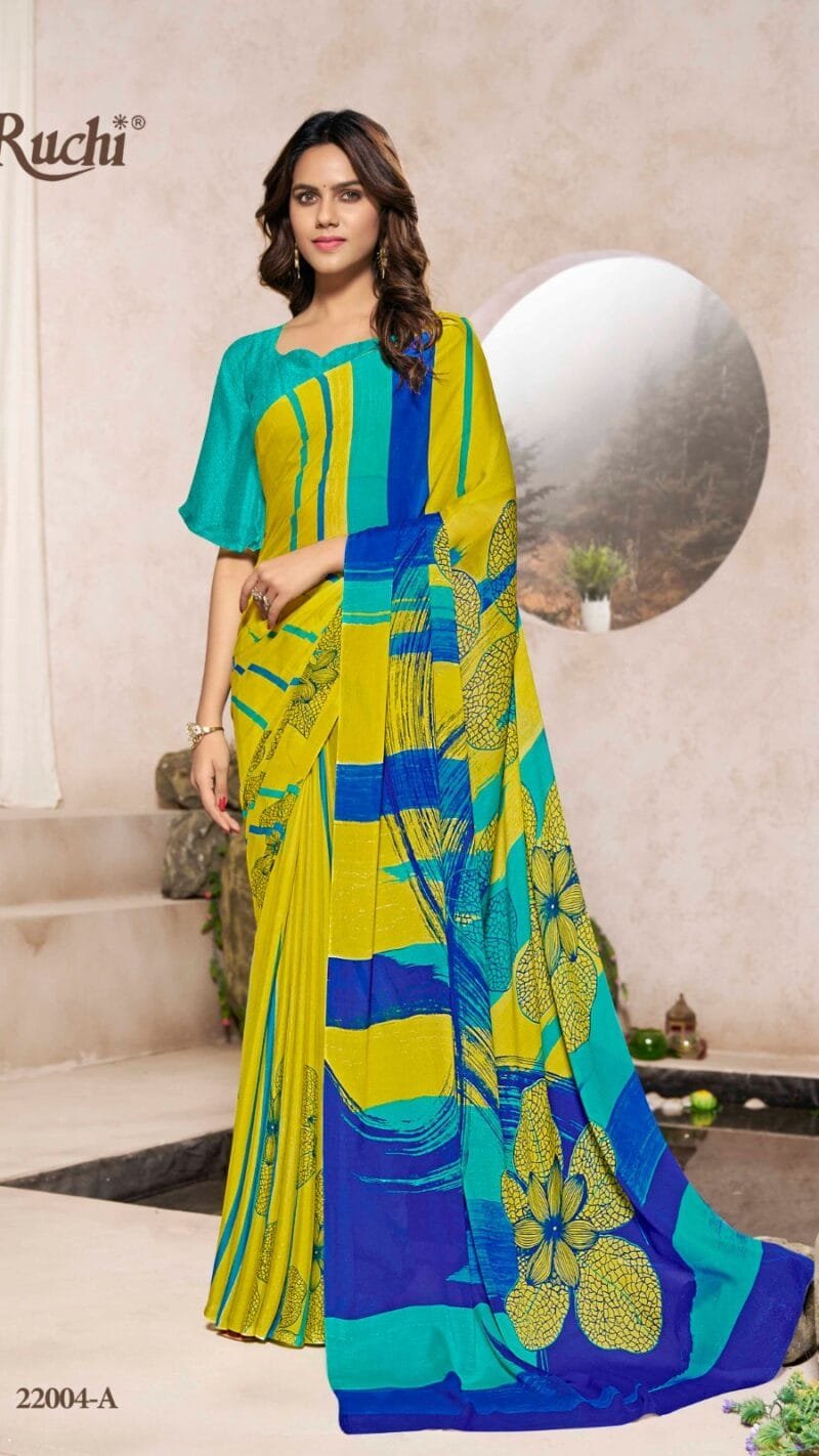 Avantika Silk Vol 2 Silk Georgette Ruchi Wholesale Saree