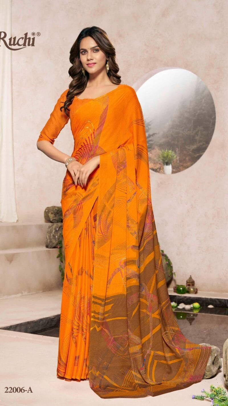Avantika Silk Vol 2 Silk Georgette Ruchi Wholesale Saree