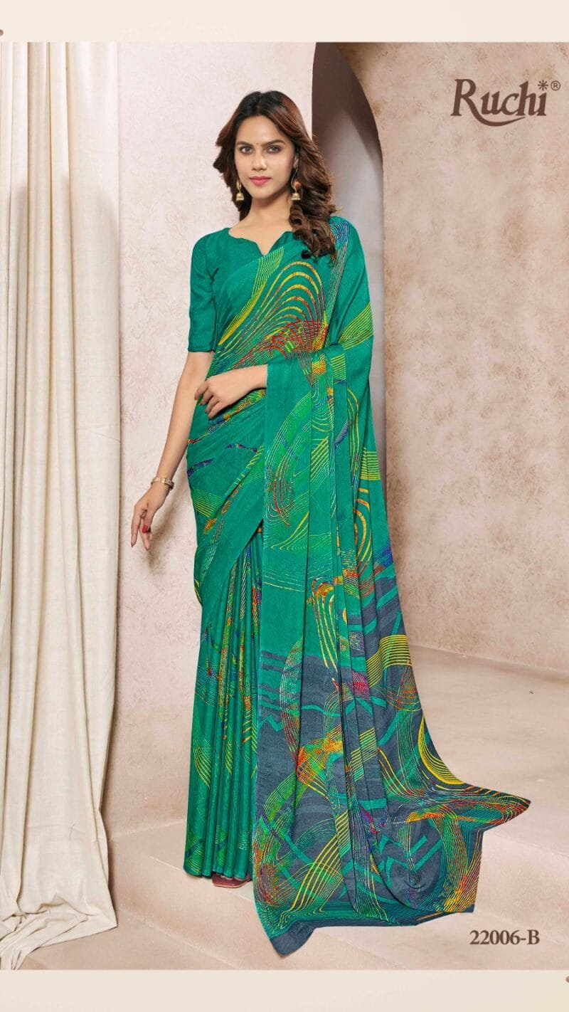 Avantika Silk Vol 2 Silk Georgette Ruchi Wholesale Saree