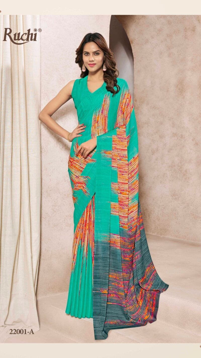 Avantika Silk Vol 2 Silk Georgette Ruchi Wholesale Saree