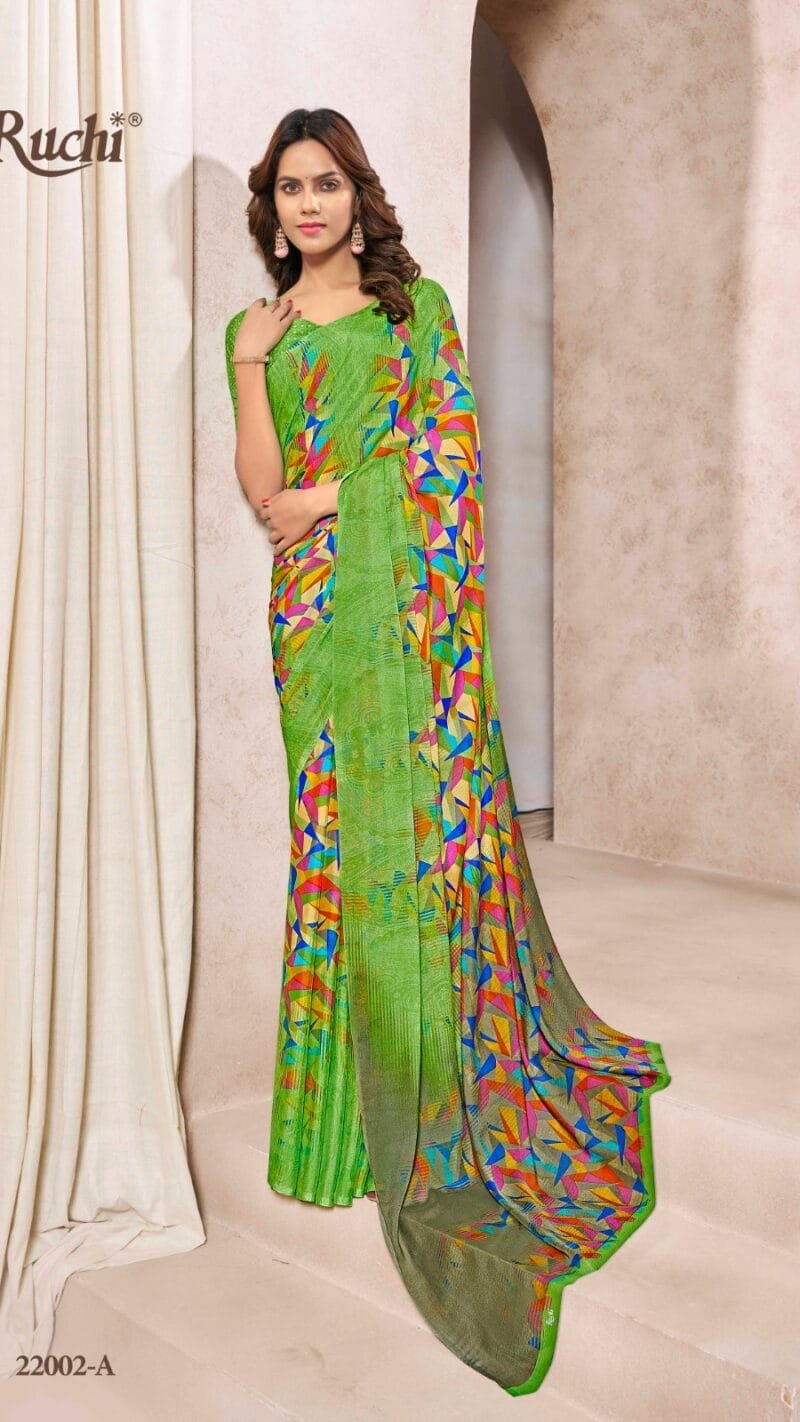 Avantika Silk Vol 2 Silk Georgette Ruchi Wholesale Saree