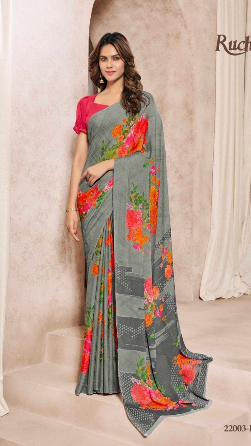 Avantika Silk Vol 2 Silk Georgette Ruchi Wholesale Saree