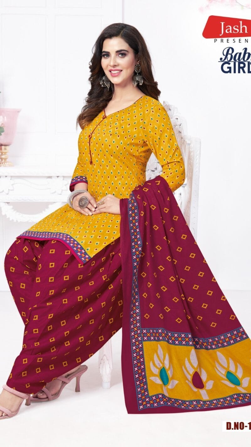 Babby Girl Vol 1 Jash Wholesale Cotton Dress Material