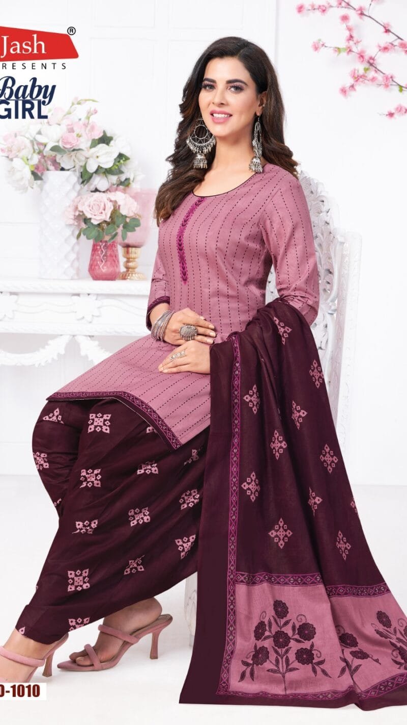 Babby Girl Vol 1 Jash Wholesale Cotton Dress Material