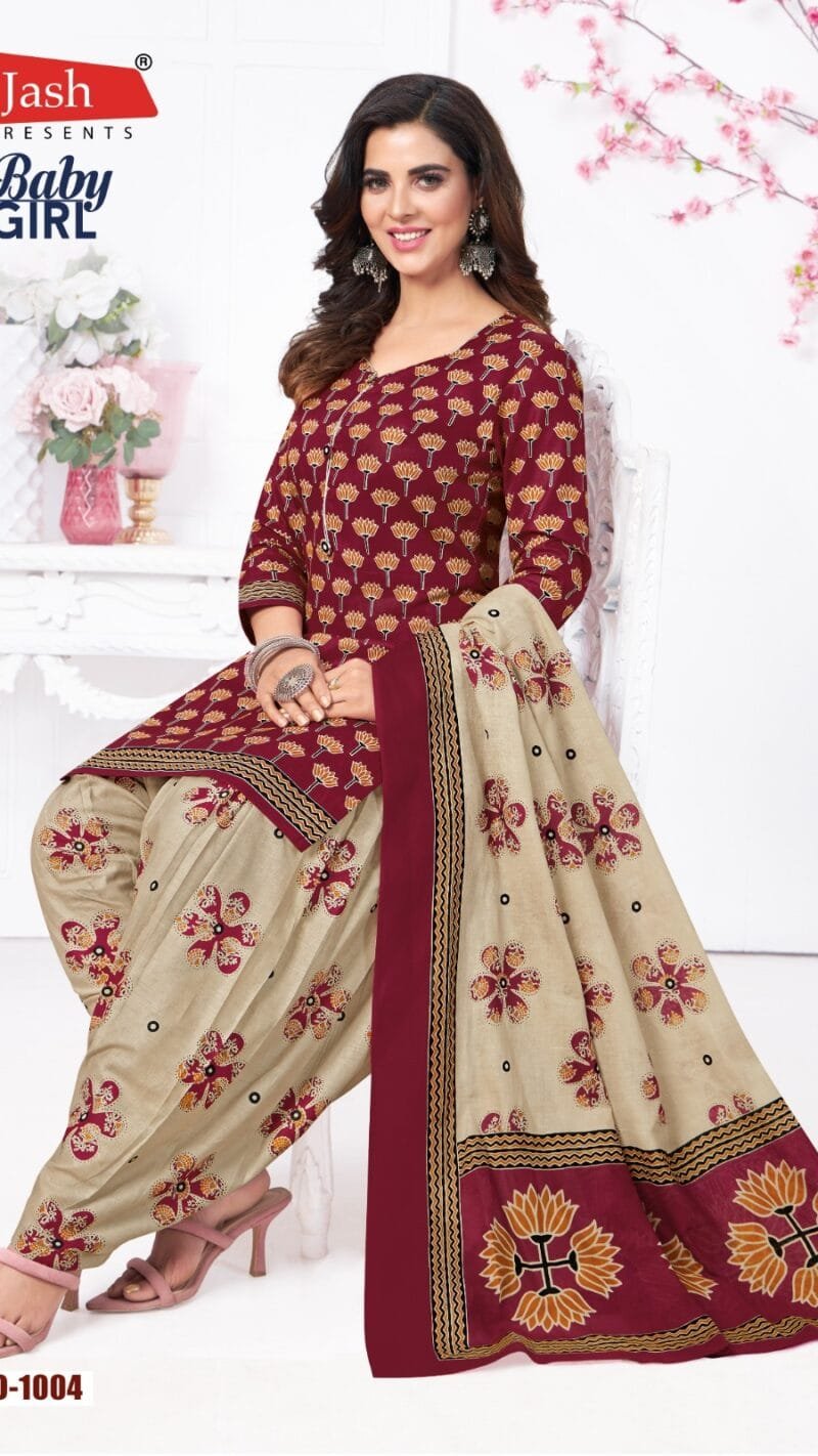 Babby Girl Vol 1 Jash Wholesale Cotton Dress Material