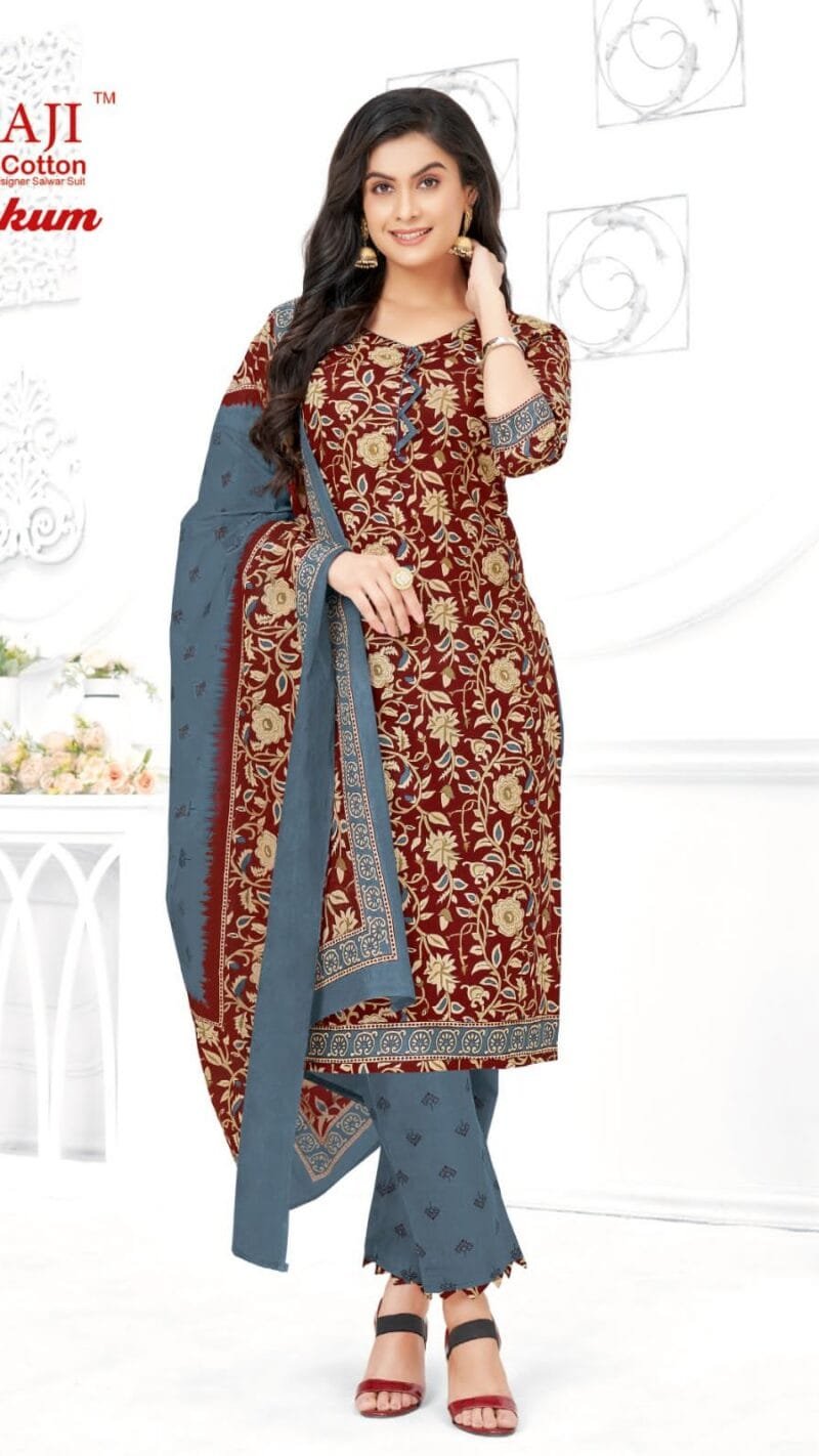 Balaji Kumkum vol 31 Wholesale Cotton Dress Material