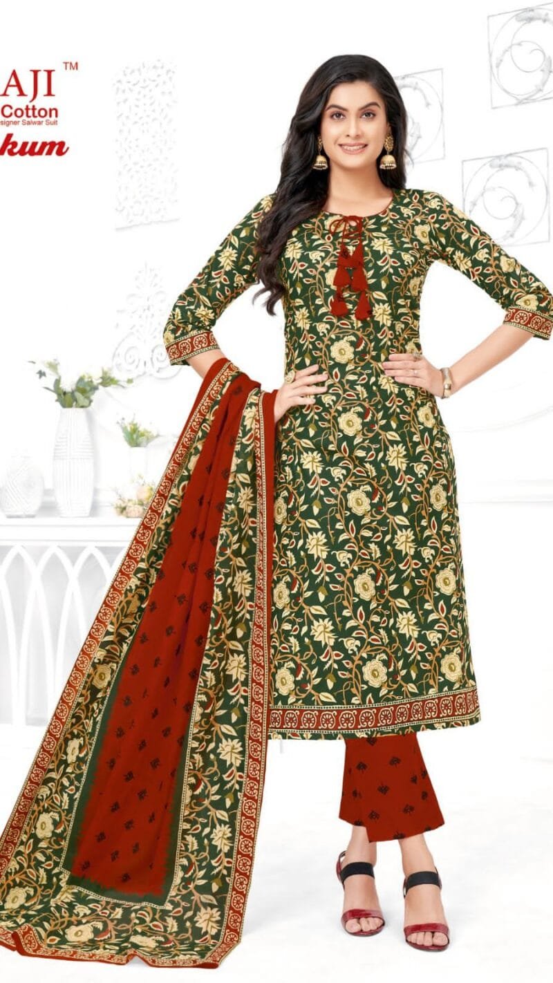 Balaji Kumkum vol 31 Wholesale Cotton Dress Material