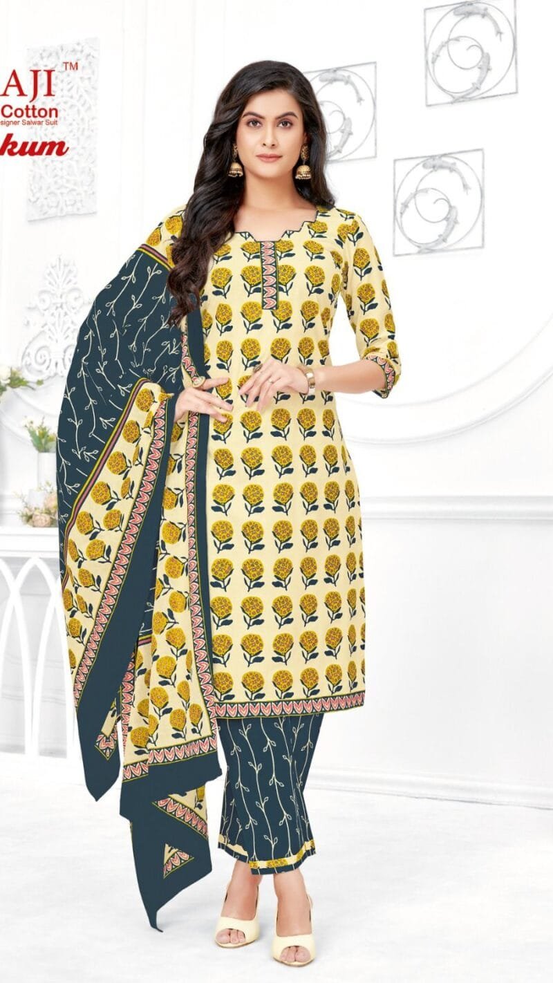 Balaji Kumkum vol 31 Wholesale Cotton Dress Material