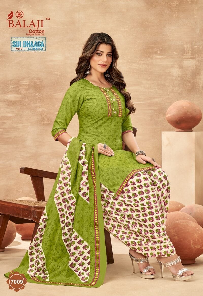 Balaji Sui Dhaaga Vol 7 Readymade With Lining