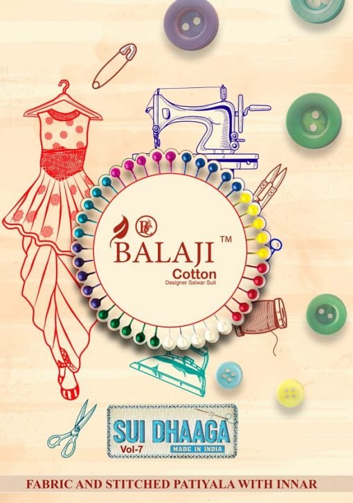 Balaji Sui Dhaaga Vol 7 Readymade With Lining