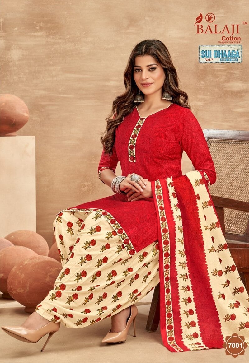 Balaji Sui Dhaaga Vol 7 Readymade With Lining