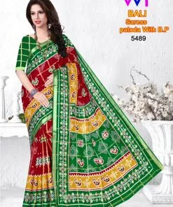 Bali Pure Cotton Patola Wholesale Saree