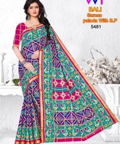 Bali Pure Cotton Patola Wholesale Saree