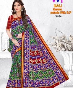 Bali Pure Cotton Patola Wholesale Saree