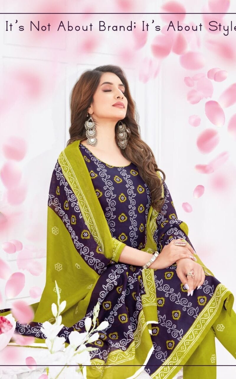Bandhani Special Vol 16 Mayur Wholesale Cotton Dress Material
