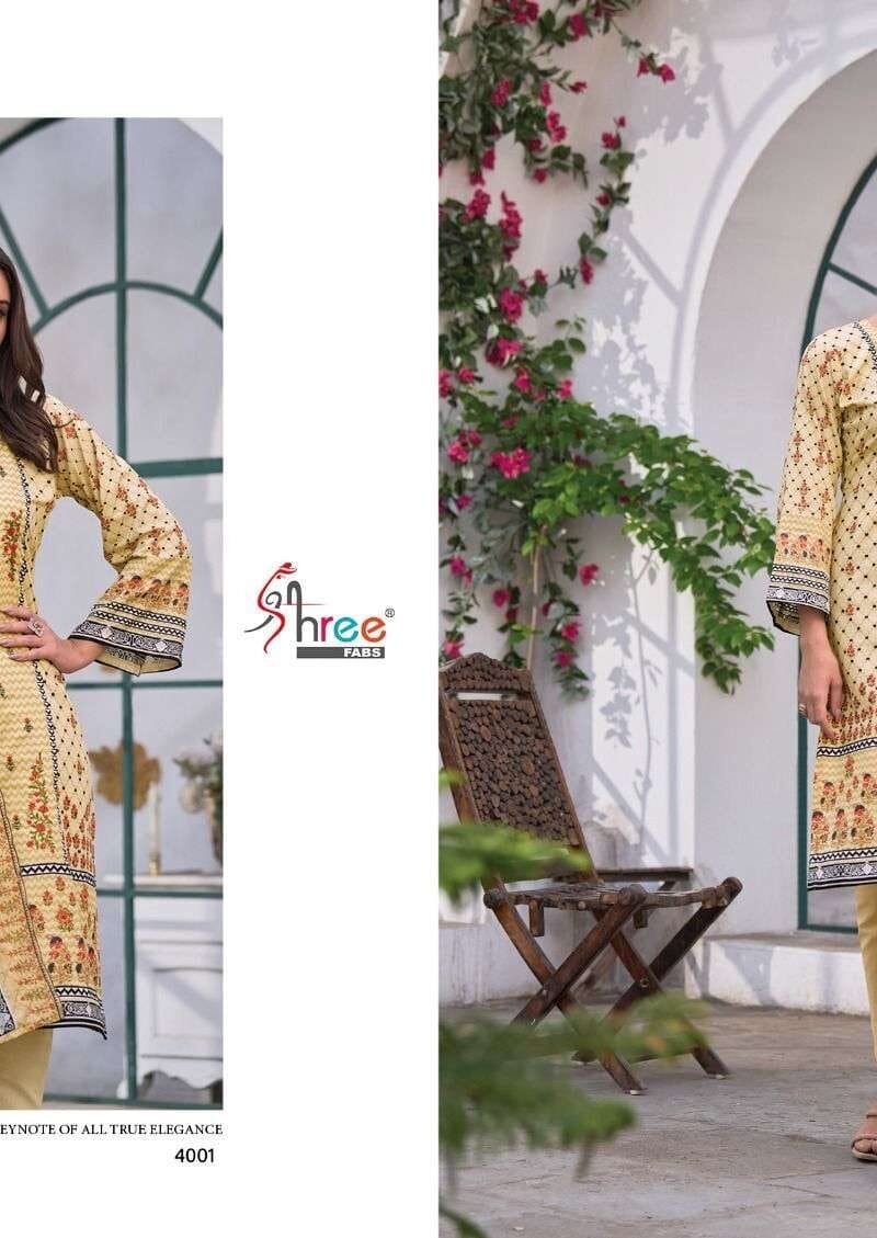 Bin Saeed Lawn Collection Vol 4 Shree Fab