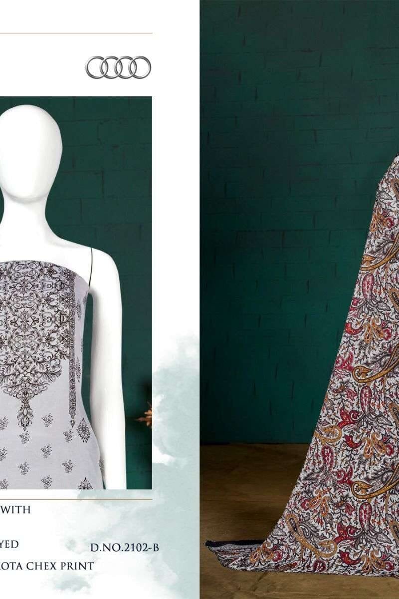 Bipson Audi - 2102 With Swarovski work Premium Cotton Collection