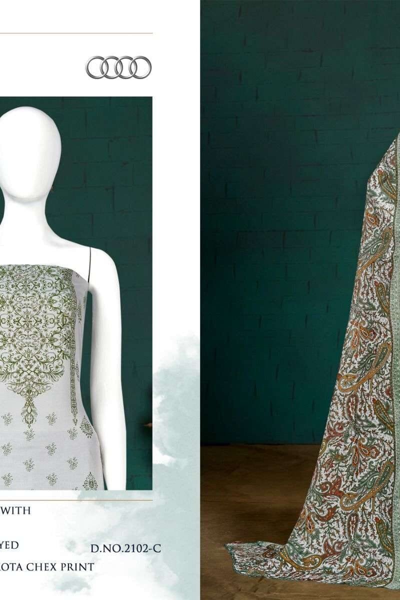 Bipson Audi - 2102 With Swarovski work Premium Cotton Collection