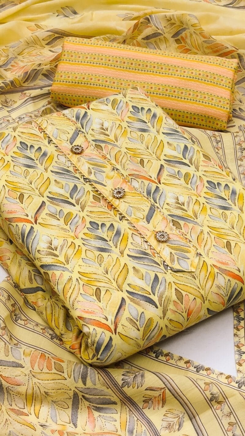Buy Exclusive Cotton Dress Material Suit For Women