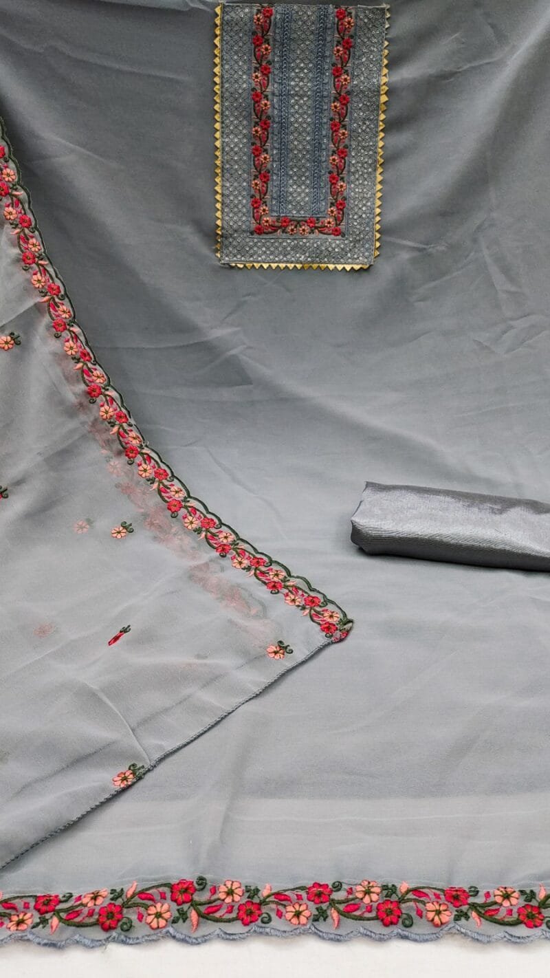 Buy Georgette Sequence Work Wholesale Dress Material