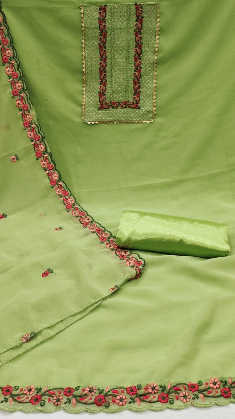 Buy Georgette Sequence Work Wholesale Dress Material