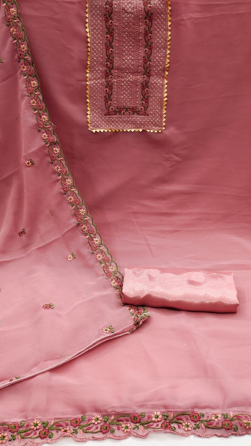Buy Georgette Sequence Work Wholesale Dress Material