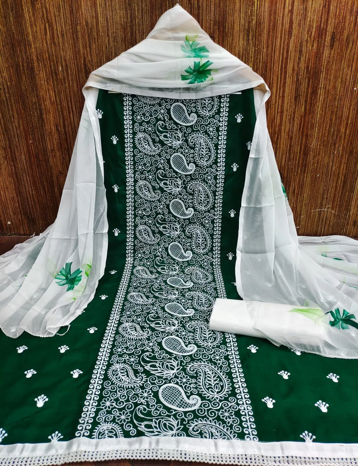 Buy Summer Heavy Slub Cotton Work Wholesale Dress Material