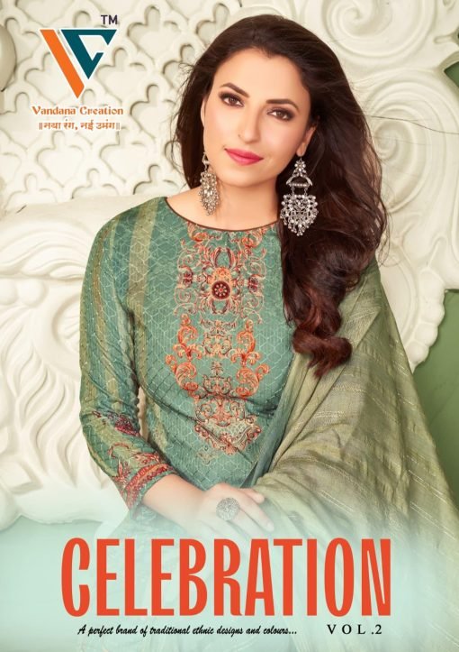Celebration Vol 2 Vandana Creation Pakistani Work Suit