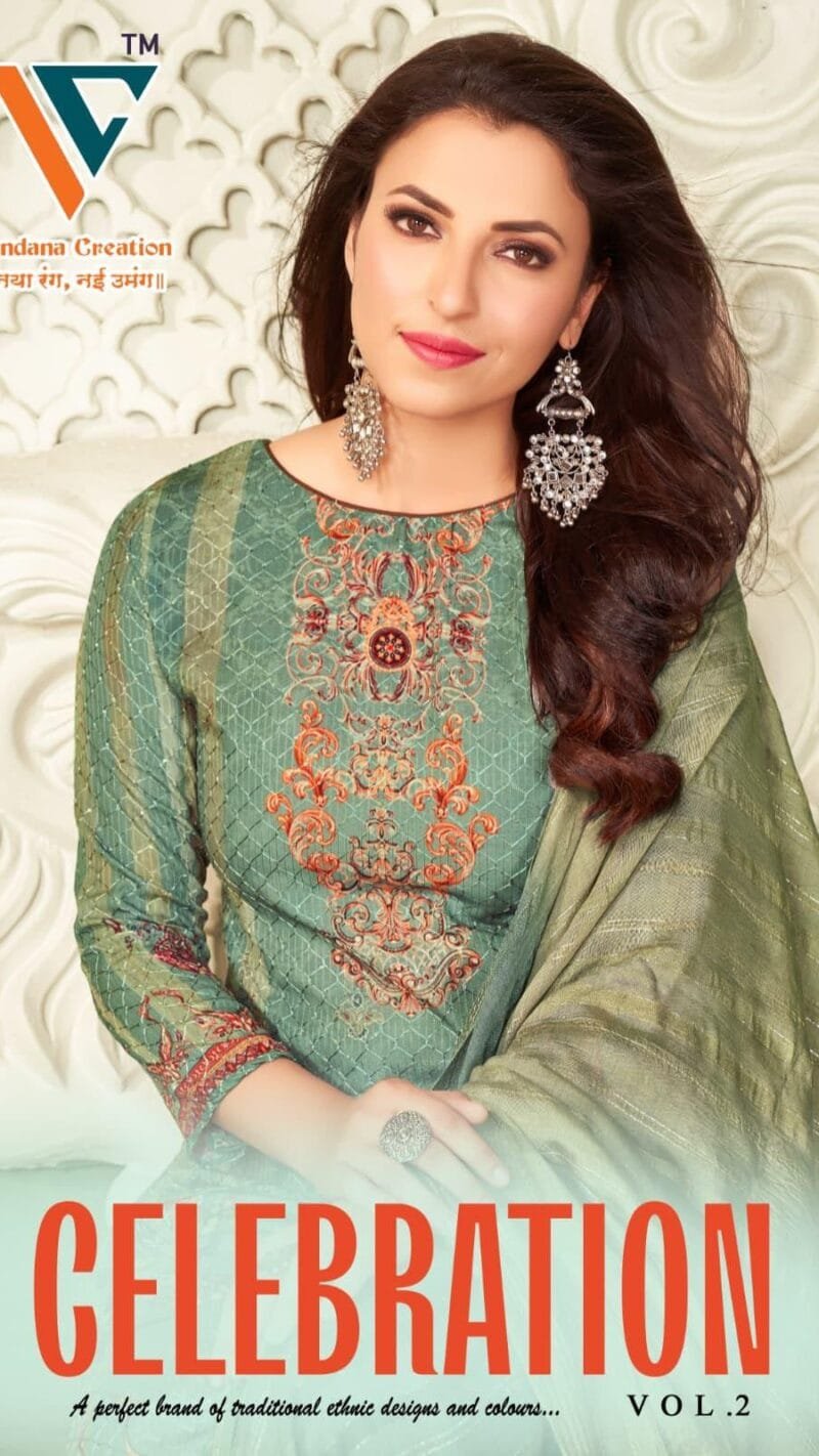 Celebration Vol 2 Vandana Creation Pakistani Work Suit