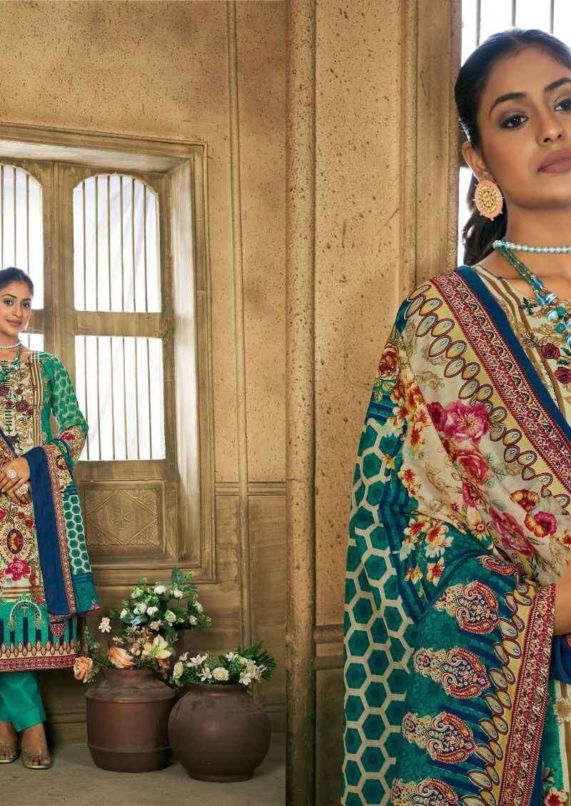 Chevron Vol 2 Siyoni Designer Pure Pakistani Lawn Digital Print With Embroidery
