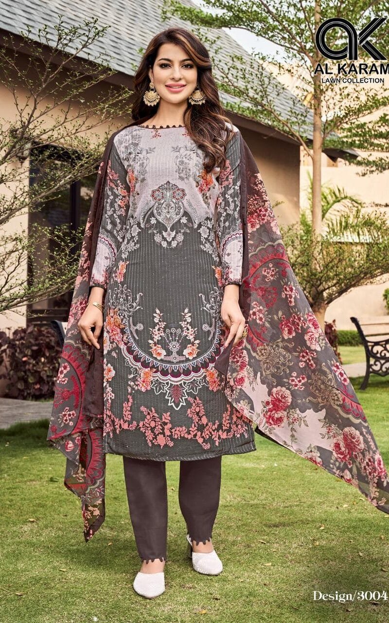 Chikenkari Vol 3 Self Embroidery Chikenkari Work Al Karam