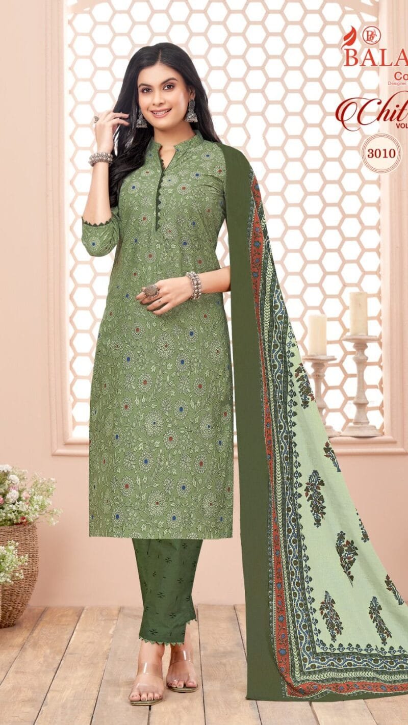 Chitra Vol 30 Balaji Cotton Wholesale Cotton Dress Material