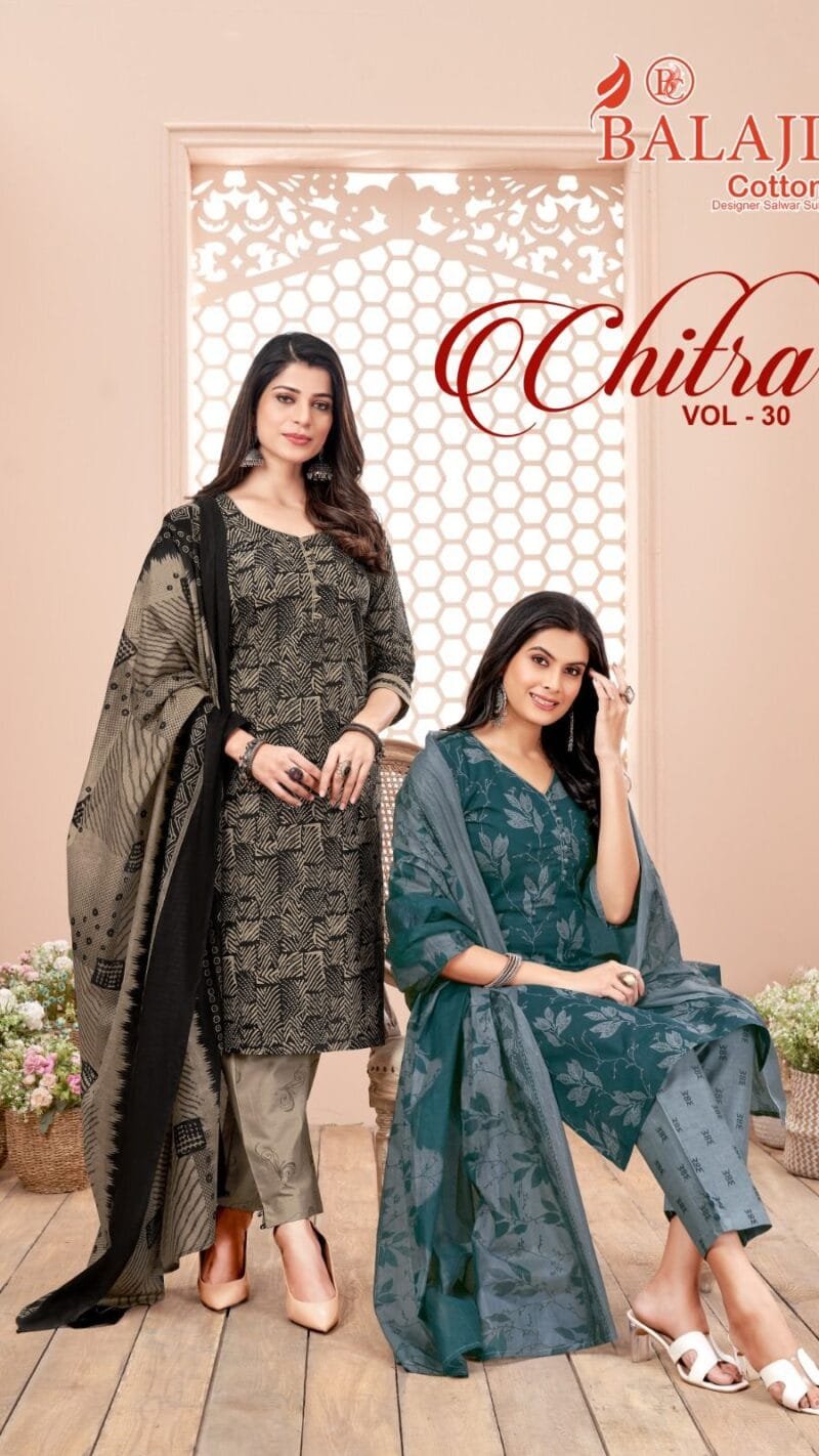 Chitra Vol 30 Balaji Cotton Wholesale Cotton Dress Material