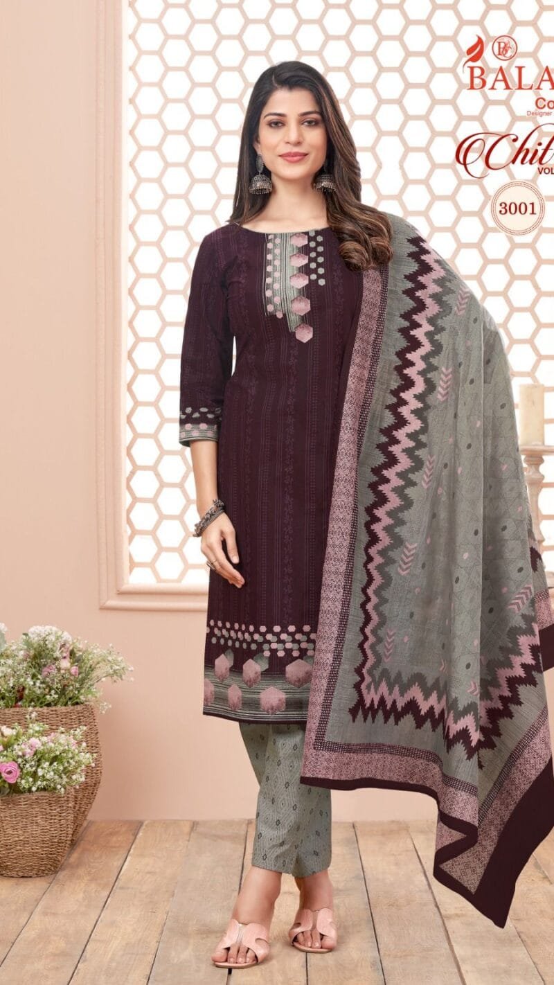 Chitra Vol 30 Balaji Cotton Wholesale Cotton Dress Material